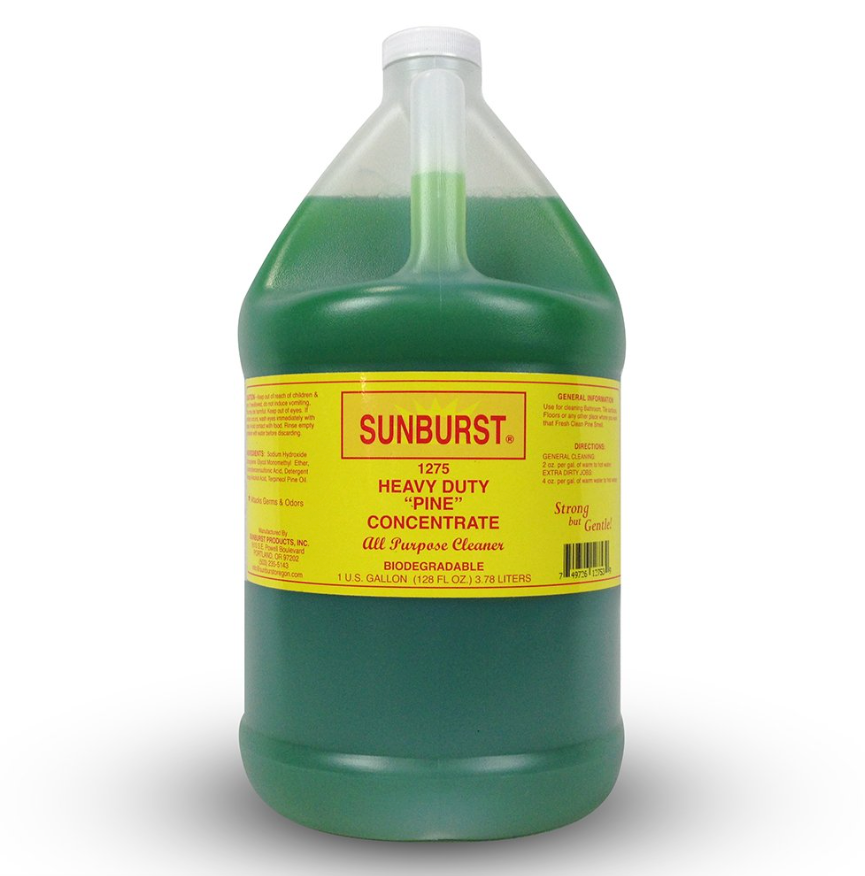 1275 Heavy Duty Pine Concentrate All Purpose Cleaner
