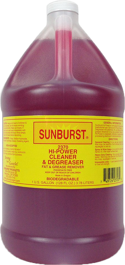 Hi-Power Engine Degreaser - Sunburst Oregon